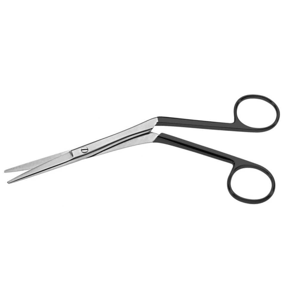 Tebbetts Type Serrated Supercut Scissors, 7-1.2′(19cm), Angled